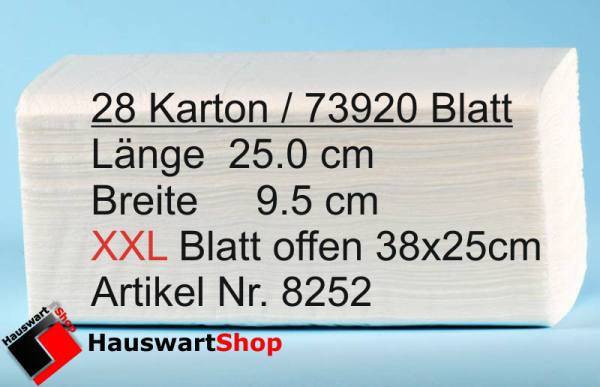 Faltpapierhandtücher 8252