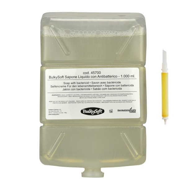 BulkySoft Flüssigseife Antibacterial 12x1000ml