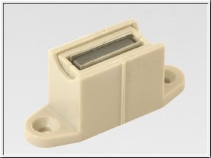 Kurbelhalter Magnet weiss