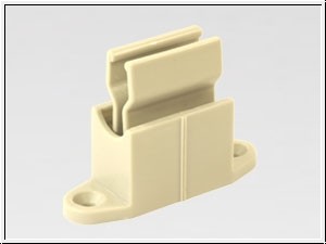 Kurbelhalter hellgrau